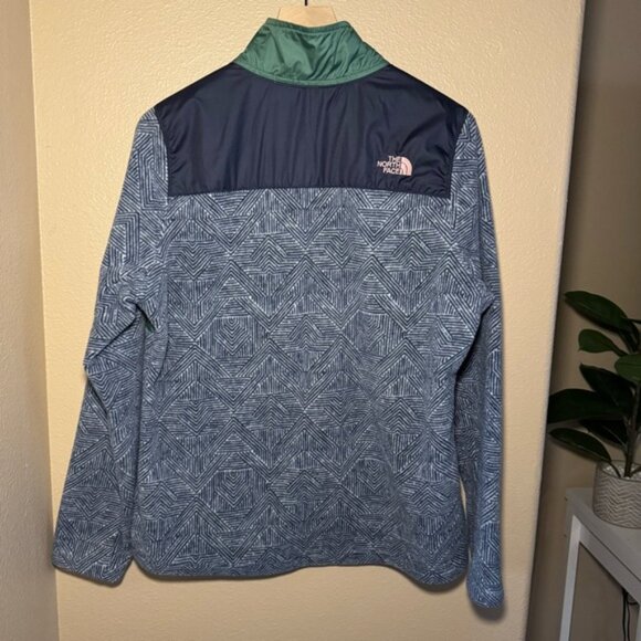 The North Face 1/4 Zip Denali Fleece Long Sleeve Pullover Women’s size Large - Picture 2 of 13